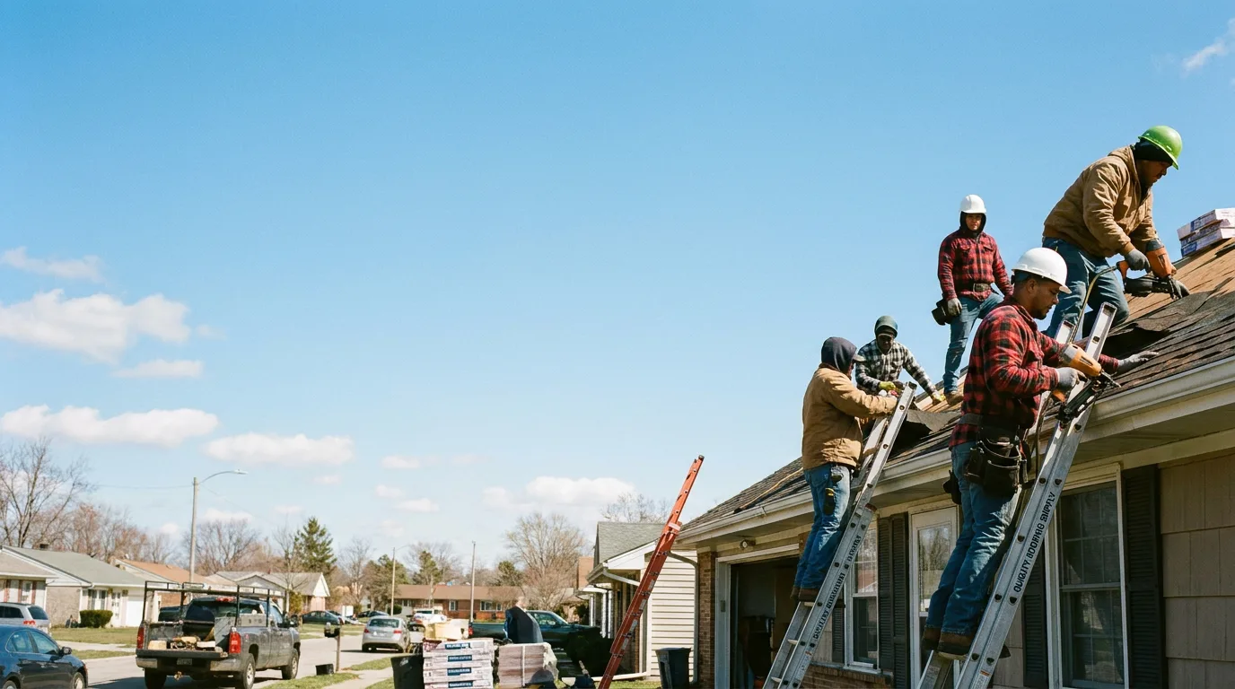 Roofing in Liberty Mills, IN near me